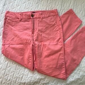 Tommy Hilfiger Pink Stretch Slim Chino Pants Size 2